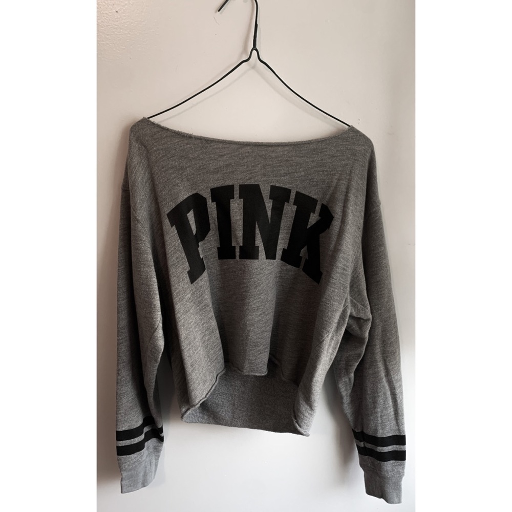PINK cropped long sleeve